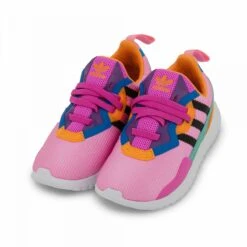 Basket Basse Sport Rose Mixte Pour Enfant ADIDAS -Dockers by Gerli Soldes Magasin basket basse sport rose mixte pour enfant adidas 2
