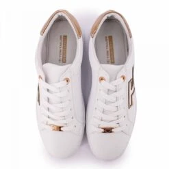 Basket Blanc/rose/or 5394708 T36-41 Femme TOM TAILOR -Dockers by Gerli Soldes Magasin basket blanc rose or 5394708 t36 41 2