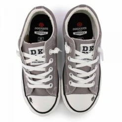 Basket En Toile Grises Pour Ville Uni 31/35 Enfant DOCKERS BY GERLI -Dockers by Gerli Soldes Magasin basket en toile grises pour ville uni 31 35 enfant dockers by gerli 2