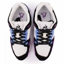 Basket LCS R1000 W NINETIES Blanc/violet/bleu Femme LE COQ SPORTIF -Dockers by Gerli Soldes Magasin basket lcs r1000 w nineties blanc violet bleu femme le coq sportif 2