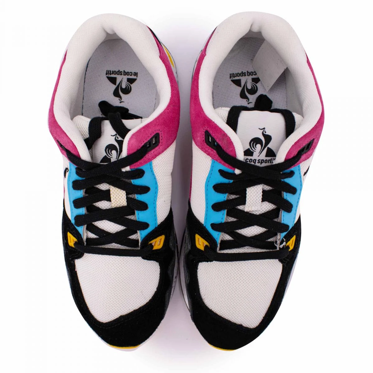 Basket LCS R1000 W NINETIES Rose/bleu/blanc Mixte LE COQ SPORTIF 5 Basket LCS R1000 W NINETIES Rose/bleu/blanc Mixte LE COQ SPORTIF – Image 3