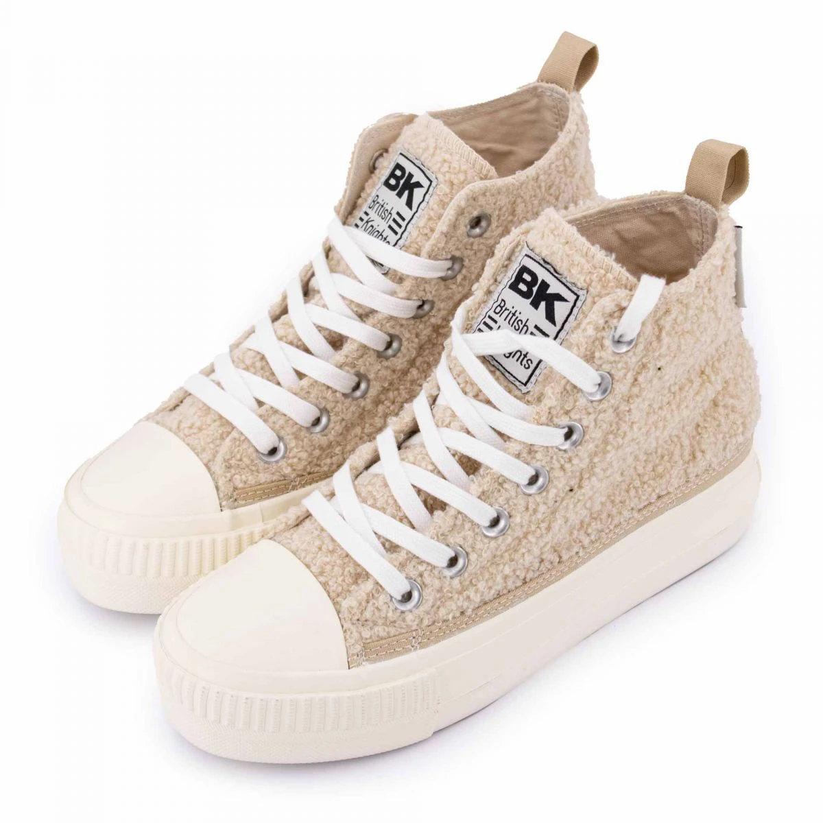 Basket Montante à Plateforme Effet Moumoute Femme BRITISH KNIGHTS 13 Basket Montante à Plateforme Effet Moumoute Femme BRITISH KNIGHTS – Image 11