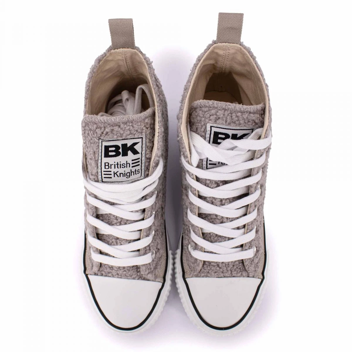 Basket Montante à Plateforme Effet Moumoute Femme BRITISH KNIGHTS 9 Basket Montante à Plateforme Effet Moumoute Femme BRITISH KNIGHTS – Image 7