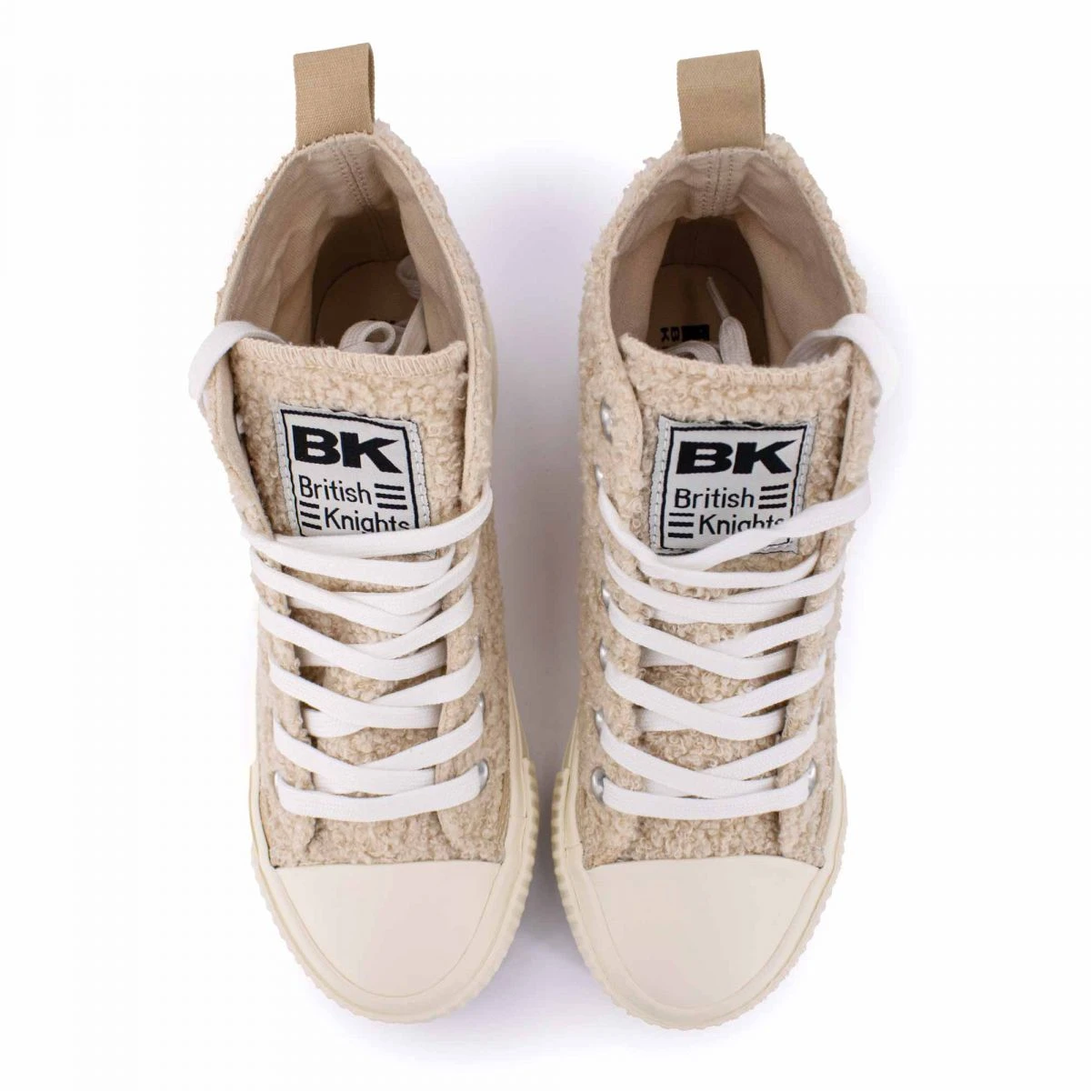 Basket Montante à Plateforme Effet Moumoute Femme BRITISH KNIGHTS 10 Basket Montante à Plateforme Effet Moumoute Femme BRITISH KNIGHTS – Image 8