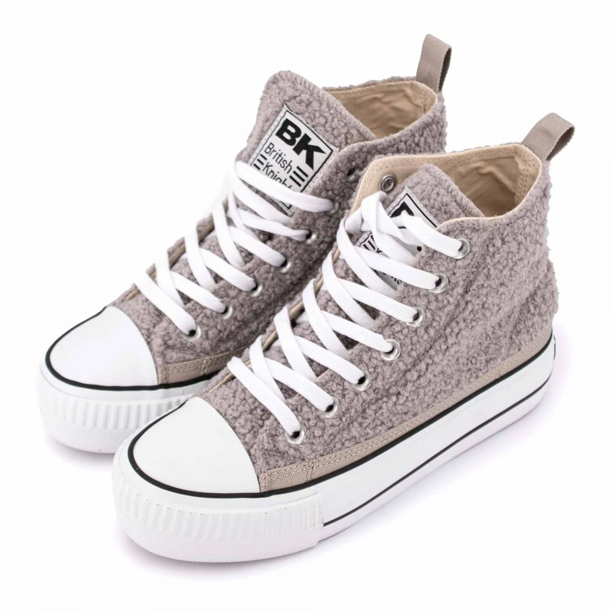 Basket Montante à Plateforme Effet Moumoute Femme BRITISH KNIGHTS 12 Basket Montante à Plateforme Effet Moumoute Femme BRITISH KNIGHTS – Image 10