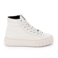 Basket Montante Semelle épaisse Cuir Femme VICTORIA