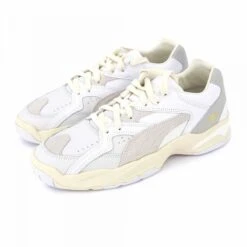 Basket Performer Bi Matière Blanc Mixte PUMA -Dockers by Gerli Soldes Magasin basket performer bi matiere blanc mixte puma 3