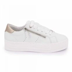 Basket Plateforme Blanche 5391303 T36-41 Femme TOM TAILOR
