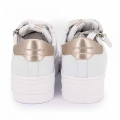 Basket Plateforme Blanche 5391303 T36-41 Femme TOM TAILOR -Dockers by Gerli Soldes Magasin basket plateforme blanche 5391303 t36 41 4