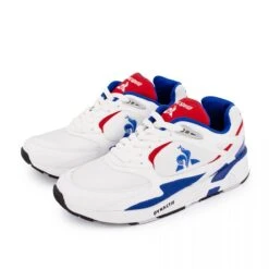 Basket R1100 Nineties Blanc/cobalt Homme LE COQ SPORTIF -Dockers by Gerli Soldes Magasin basket r1100 nineties blanc cobalt homme le coq sportif 2