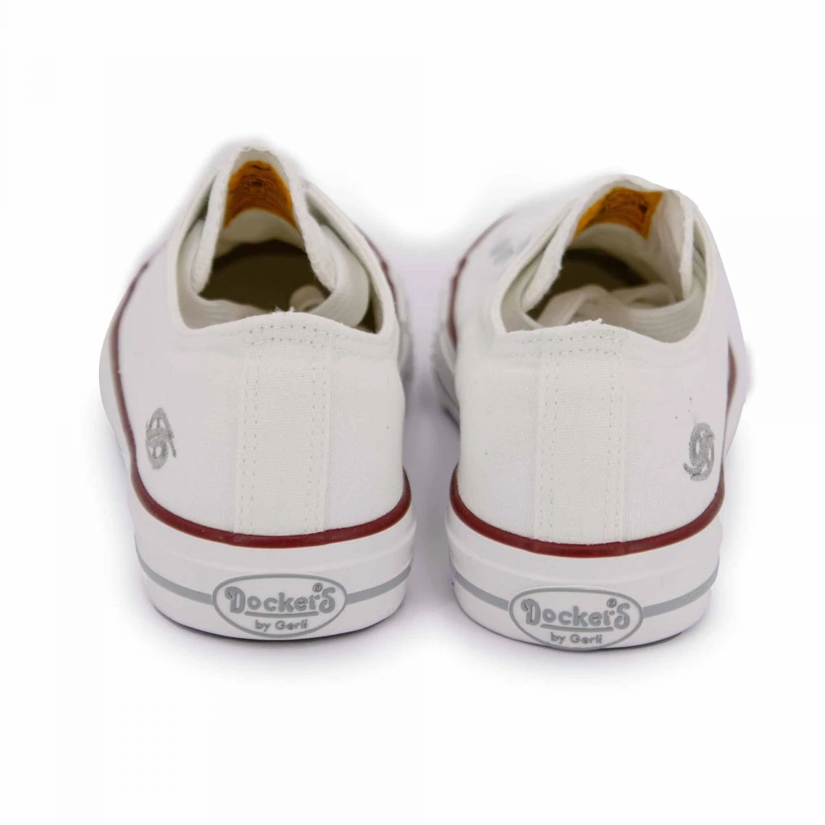 Basket Toile Blanc 36ur201710500 T36-41 Femme DOCKERS BY GERLI 7 Basket Toile Blanc 36ur201710500 T36-41 Femme DOCKERS BY GERLI – Image 5