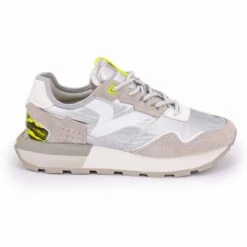 Baskets Argenté Imprimé Python Fluo 36/41 Femme VICTORIA