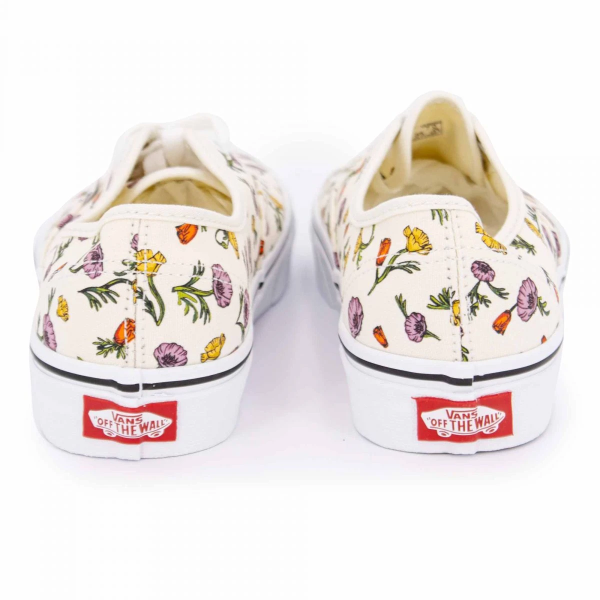 Baskets Authentic Poppy Floral Basses Crème T35-40,5 Femme VANS 7 Baskets Authentic Poppy Floral Basses Crème T35-40,5 Femme VANS – Image 5