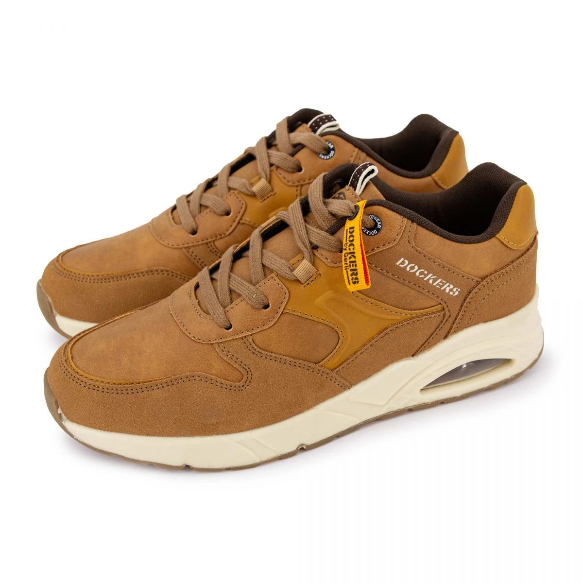 Baskets Avec Semelle Amovible Streetwear Effet Cuir à Lacets Homme DOCKERS BY GERLI 8 Baskets Avec Semelle Amovible Streetwear Effet Cuir à Lacets Homme DOCKERS BY GERLI – Image 6