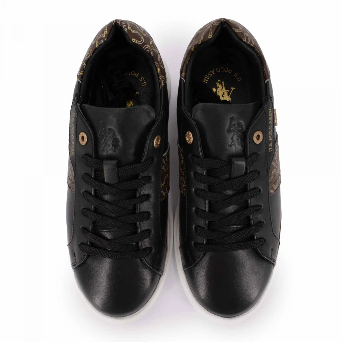 Baskets Bandes Colorés Imprimé Fer à Cheval Et Logo Femme US POLO 11 Baskets Bandes Colorés Imprimé Fer à Cheval Et Logo Femme US POLO – Image 9
