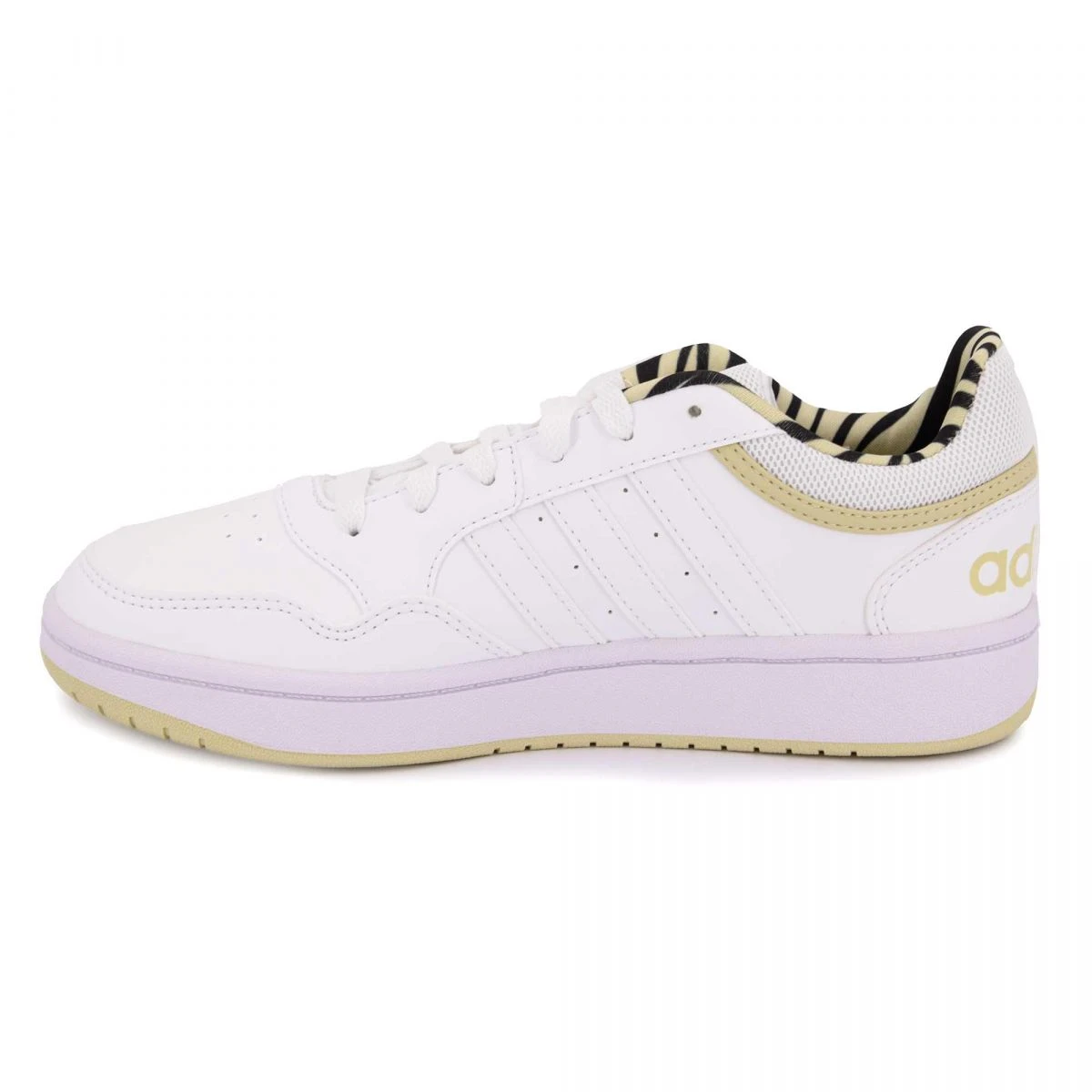 Baskets Basses 3 Bandes Finitions Rayures Zèbre Lacets Femme ADIDAS 4 Baskets Basses 3 Bandes Finitions Rayures Zèbre Lacets Femme ADIDAS – Image 2