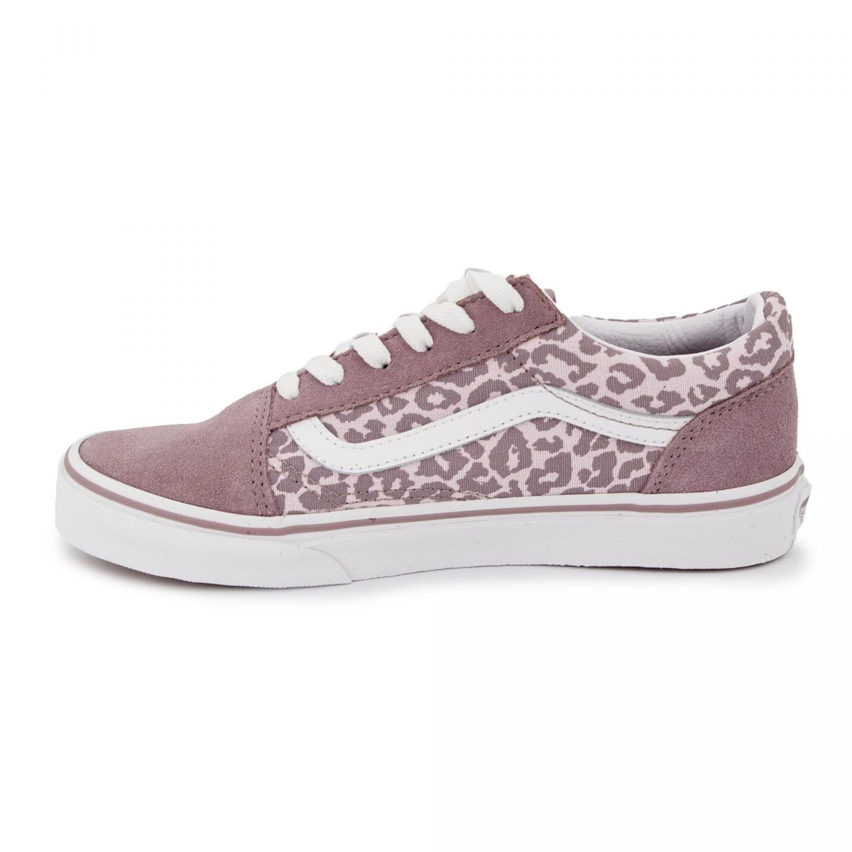 Baskets Basses Bi Matière Sudédine Et Imprimé Animal Donna Vieux Rose T35-39 Femme VANS 4 Baskets Basses Bi Matière Sudédine Et Imprimé Animal Donna Vieux Rose T35-39 Femme VANS – Image 2
