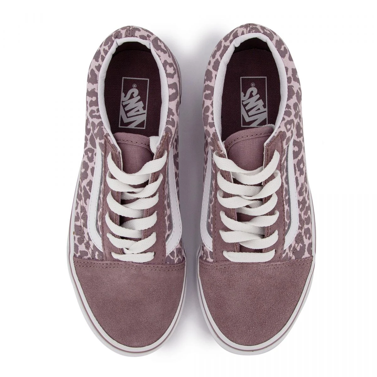 Baskets Basses Bi Matière Sudédine Et Imprimé Animal Donna Vieux Rose T35-39 Femme VANS 5 Baskets Basses Bi Matière Sudédine Et Imprimé Animal Donna Vieux Rose T35-39 Femme VANS – Image 3