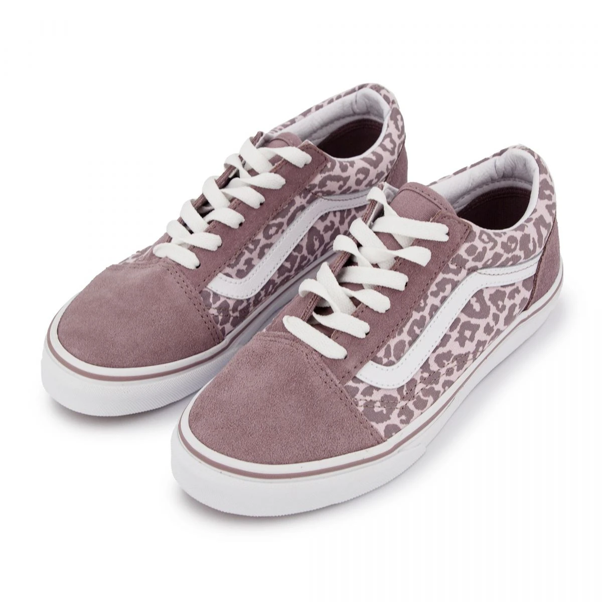 Baskets Basses Bi Matière Sudédine Et Imprimé Animal Donna Vieux Rose T35-39 Femme VANS 6 Baskets Basses Bi Matière Sudédine Et Imprimé Animal Donna Vieux Rose T35-39 Femme VANS – Image 4