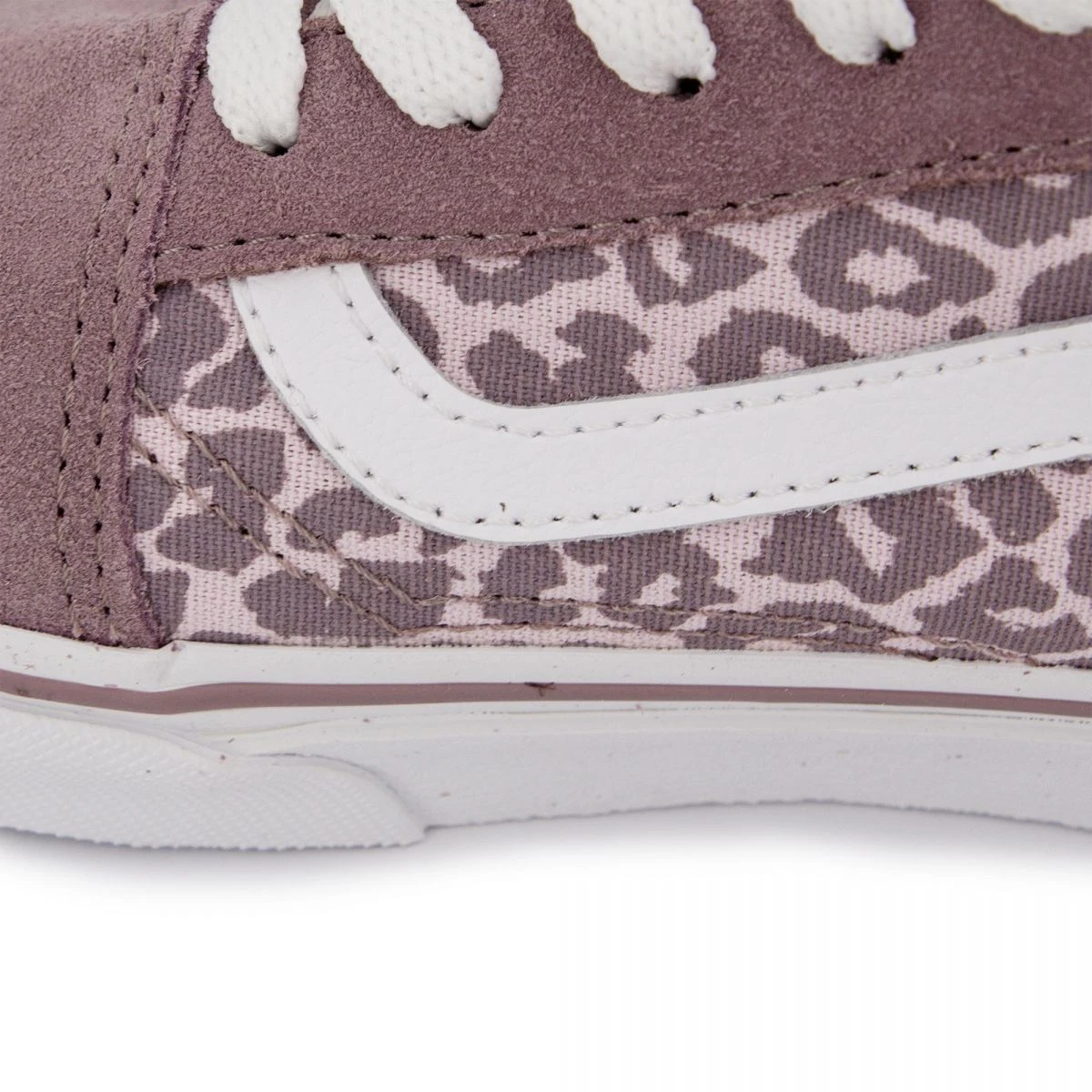 Baskets Basses Bi Matière Sudédine Et Imprimé Animal Donna Vieux Rose T35-39 Femme VANS 7 Baskets Basses Bi Matière Sudédine Et Imprimé Animal Donna Vieux Rose T35-39 Femme VANS – Image 5