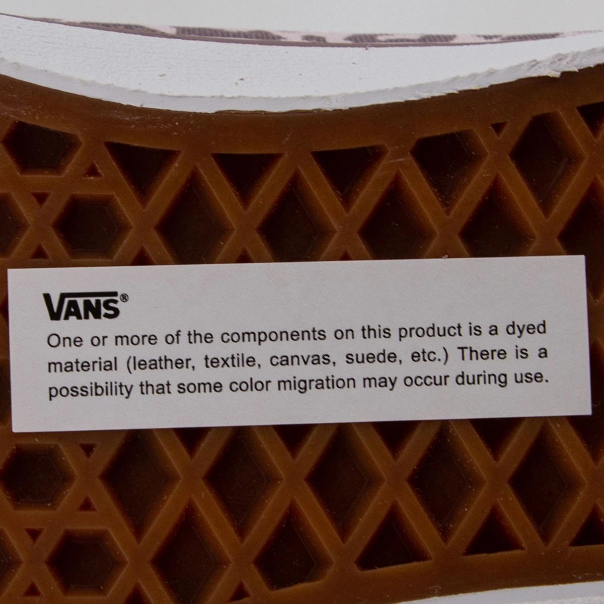 Baskets Basses Bi Matière Sudédine Et Imprimé Animal Donna Vieux Rose T35-39 Femme VANS 10 Baskets Basses Bi Matière Sudédine Et Imprimé Animal Donna Vieux Rose T35-39 Femme VANS – Image 8