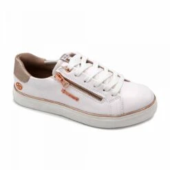 Baskets Basses Blanches Femme DOCKERS BY GERLI