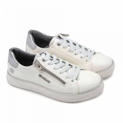 Baskets Basses Blanches Femme DOCKERS BY GERLI 14 Baskets Basses Blanches Femme DOCKERS BY GERLI -Dockers by Gerli Soldes Magasin baskets basses blanches femme dockers by gerli 3