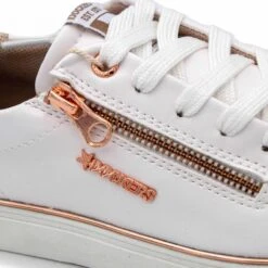 Baskets Basses Blanches Femme DOCKERS BY GERLI 15 Baskets Basses Blanches Femme DOCKERS BY GERLI -Dockers by Gerli Soldes Magasin baskets basses blanches femme dockers by gerli 4