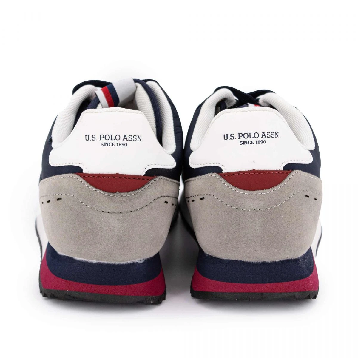 Baskets Basses Color Block Légères Avec Lacets Homme US POLO 16 Baskets Basses Color Block Légères Avec Lacets Homme US POLO – Image 14