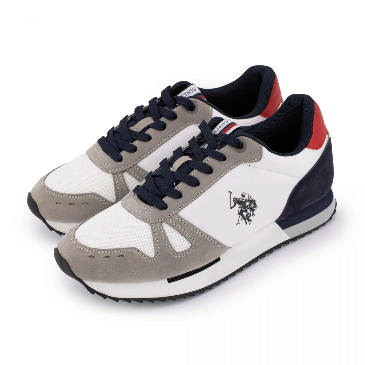 Baskets Basses Color Block Légères Avec Lacets Homme US POLO 11 Baskets Basses Color Block Légères Avec Lacets Homme US POLO – Image 9