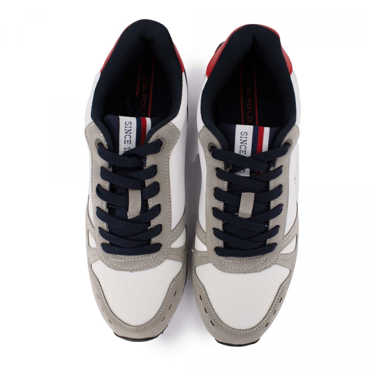 Baskets Basses Color Block Légères Avec Lacets Homme US POLO 12 Baskets Basses Color Block Légères Avec Lacets Homme US POLO – Image 10