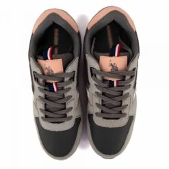 Baskets Basses Confortables Bi-matière Multicolores Lacets Nobil Femme US POLO -Dockers by Gerli Soldes Magasin baskets basses confortables bi matiere multicolores lacets nobil femme us polo 2