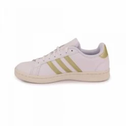 Baskets Basses Cuir 3 Bandes Dorées Lacets Blanches Femme ADIDAS 10 Baskets Basses Cuir 3 Bandes Dorées Lacets Blanches Femme ADIDAS -Dockers by Gerli Soldes Magasin baskets basses cuir 3 bandes dorees lacets blanches femme adidas 1