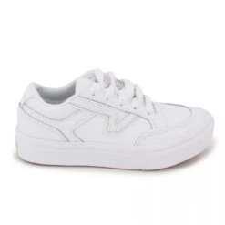 Baskets Basses Cuir Intérieur Textile Semelle Comfy Cush T28-39 Enfant VANS