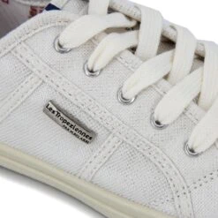 Baskets Basses Cuir Toile Légère Floride Femme LES TROPEZIENNES PAR M.BELARBI -Dockers by Gerli Soldes Magasin baskets basses cuir toile legere floride femme les tropeziennes par mbelarbi 12