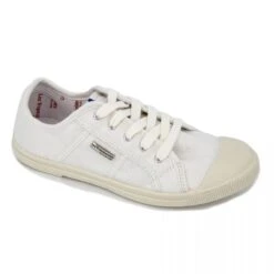 Baskets Basses Cuir Toile Légère Floride Femme LES TROPEZIENNES PAR M.BELARBI