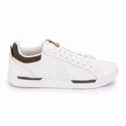 Baskets Basses En Cuir Stadium Optical White Homme LE COQ SPORTIF