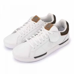Baskets Basses En Cuir Stadium Optical White Homme LE COQ SPORTIF -Dockers by Gerli Soldes Magasin baskets basses en cuir stadium optical white homme le coq sportif 3
