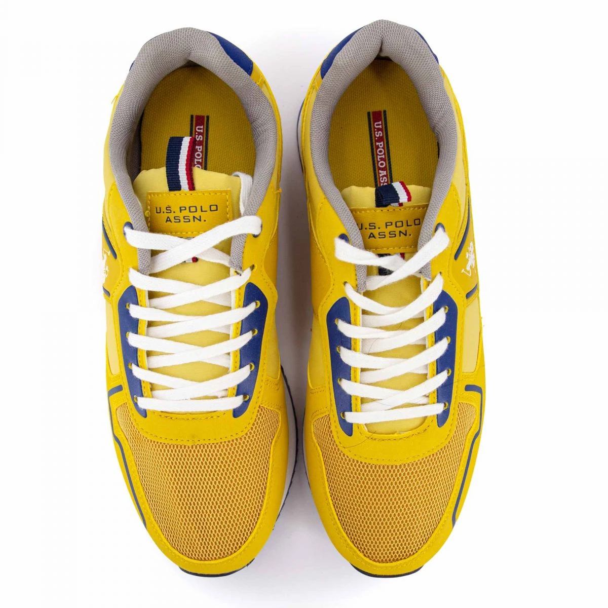 Baskets Basses En Toile Avec Découpes Nobil Homme US POLO 9 Baskets Basses En Toile Avec Découpes Nobil Homme US POLO – Image 7