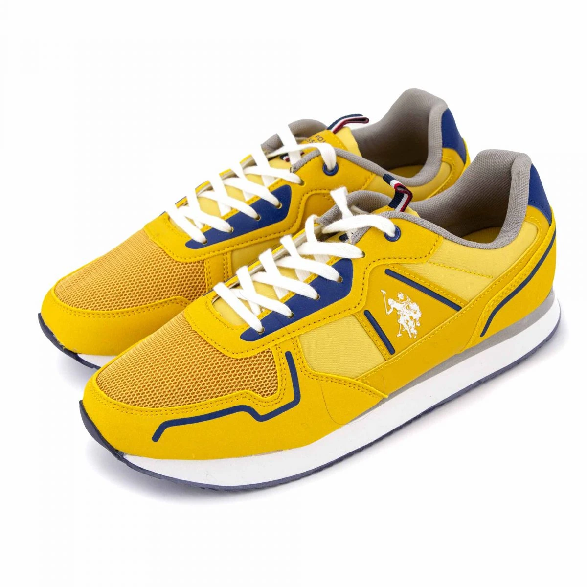 Baskets Basses En Toile Avec Découpes Nobil Homme US POLO 12 Baskets Basses En Toile Avec Découpes Nobil Homme US POLO – Image 10