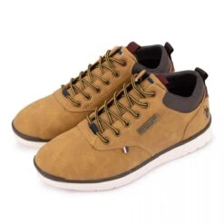 Baskets Basses En Toile Avec Logo Sur Plaque à Lacets Homme US POLO -Dockers by Gerli Soldes Magasin baskets basses en toile avec logo sur plaque a lacets homme us polo 6