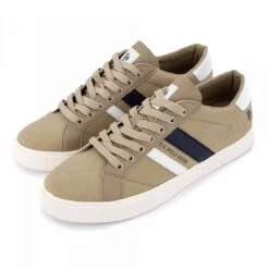 Baskets Basses En Toile Double Bande Marcx Homme US POLO -Dockers by Gerli Soldes Magasin baskets basses en toile double bande marcx homme us polo 12