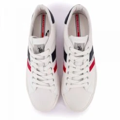 Baskets Basses En Toile Double Bande Marcx Homme US POLO -Dockers by Gerli Soldes Magasin baskets basses en toile double bande marcx homme us polo 9