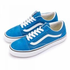 Baskets Basses En Toile Et Cuir Suéde Old Skook Bleu Femme VANS 10 Baskets Basses En Toile Et Cuir Suéde Old Skook Bleu Femme VANS -Dockers by Gerli Soldes Magasin baskets basses en toile et cuir suede old skook bleu femme vans 2