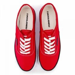 Baskets Basses En Toile Lacet Bout Rond Homme JACK & JONES 33 Baskets Basses En Toile Lacet Bout Rond Homme JACK & JONES -Dockers by Gerli Soldes Magasin baskets basses en toile lacet bout rond homme jack jones 11