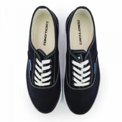 Baskets Basses En Toile Lacet Bout Rond Homme JACK & JONES 35 Baskets Basses En Toile Lacet Bout Rond Homme JACK & JONES -Dockers by Gerli Soldes Magasin baskets basses en toile lacet bout rond homme jack jones 13