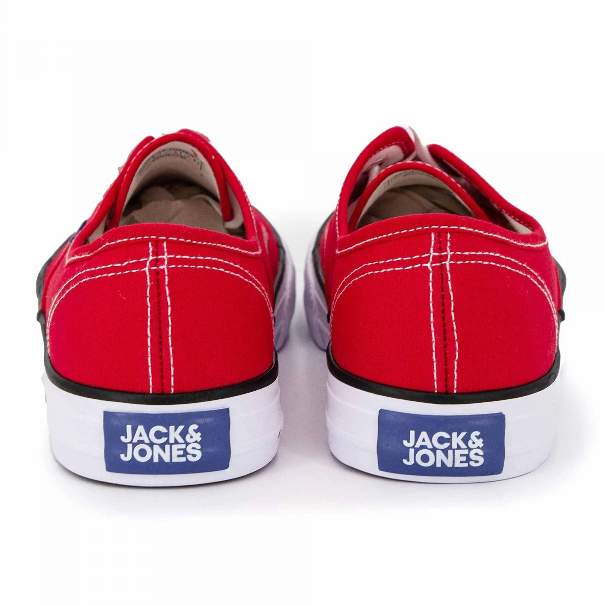 Baskets Basses En Toile Lacet Bout Rond Homme JACK & JONES 22 Baskets Basses En Toile Lacet Bout Rond Homme JACK & JONES – Image 20