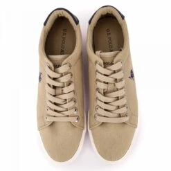 Baskets Basses Légères En Toile Avec Logo Brodé Marcs Homme US POLO -Dockers by Gerli Soldes Magasin baskets basses legeres en toile avec logo brode marcs homme us polo 10