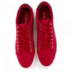 Baskets Basses Légères En Toile Avec Logo Brodé Marcs Homme US POLO -Dockers by Gerli Soldes Magasin baskets basses legeres en toile avec logo brode marcs homme us polo 14