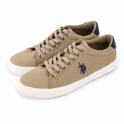 Baskets Basses Légères En Toile Avec Logo Brodé Marcs Homme US POLO -Dockers by Gerli Soldes Magasin baskets basses legeres en toile avec logo brode marcs homme us polo 16